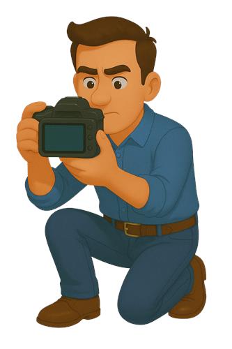 Fotograf i aktion