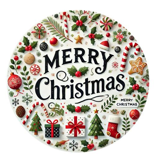 Merry Christmas Festivity Design