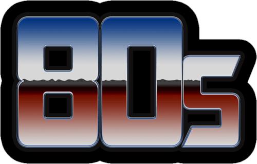 Farverig 80er Retro Design