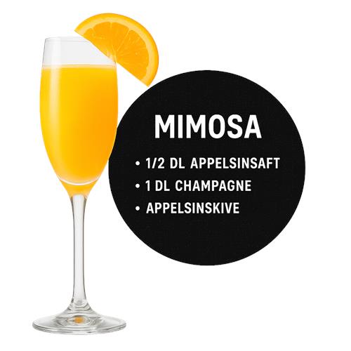 Forfriskende Mimosa opskrift