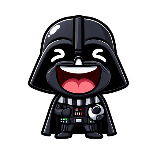 Glade Darth Vader i Tegneserieform