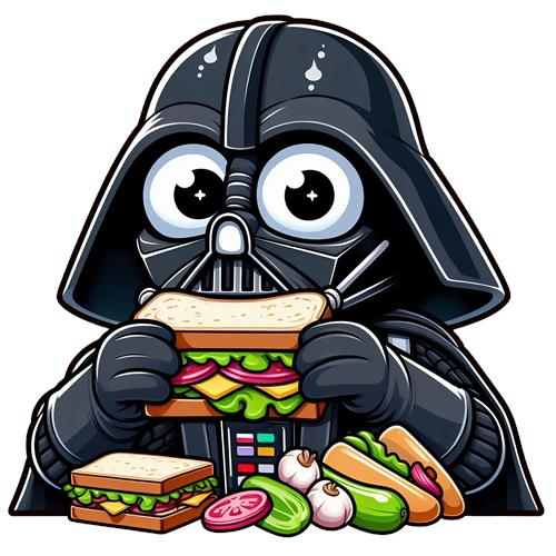 Darth Vader Nyder Sandwich