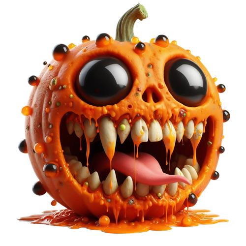Skræmmende Halloween Græskar